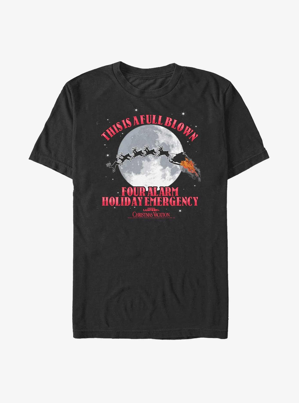National Lampoon's Christmas Vacation Four Alarm T-Shirt T-Shirt | Exclusive Edition | High Demand Item