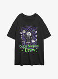 The Nightmare Before Christmas Boogie's Crew Barrel Girls Oversized T-Shirt T-Shirt | Exclusive Edition | Top Pick For Fans