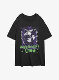 The Nightmare Before Christmas Boogie's Crew Shock Girls Oversized T-Shirt T-Shirt | Viral Style | Great Gift Idea