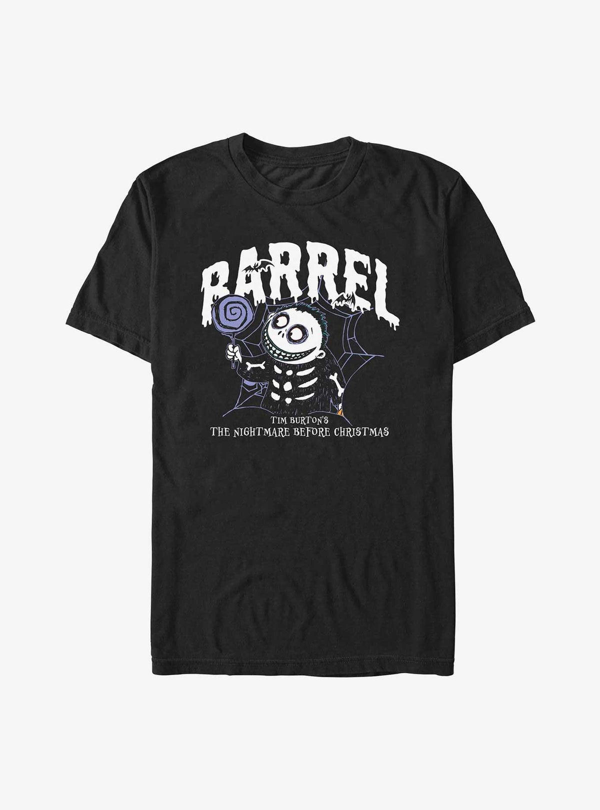 The Nightmare Before Christmas Collegiate Barrel T-Shirt T-Shirt | Premium Graphic | Top Pick For Fans