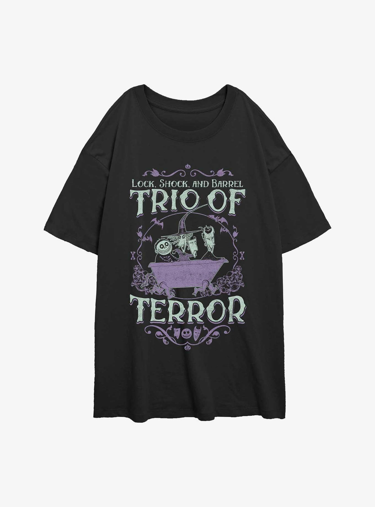 The Nightmare Before Christmas Kidnapping Services Girls Oversized T-Shirt T-Shirt | Best-Selling Artwork | Must-Have Style