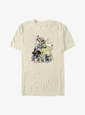 The Nightmare Before Christmas Group Shot Garment Dye T-Shirt