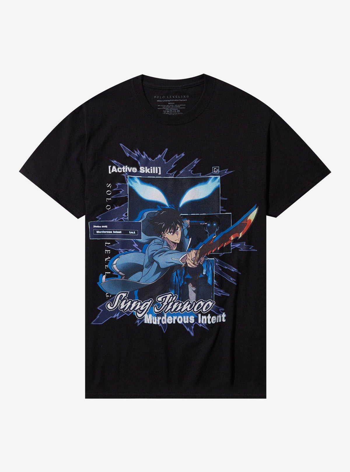 Solo Leveling Jinwoo Murderous T Shirt