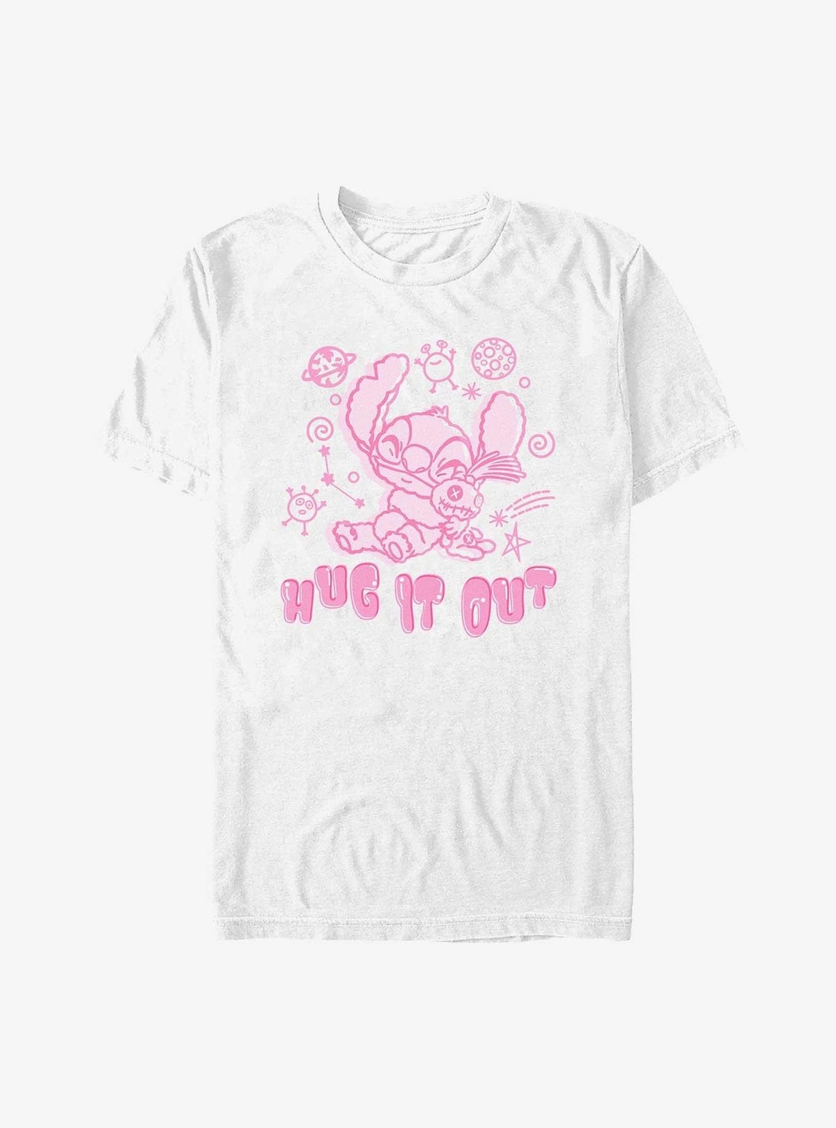 Disney Lilo Stitch Hug It Out T-Shirt T-Shirt | Aesthetic Graphic | Must-Have Style