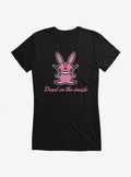 It's Happy Bunny Dead Inside Girls T-Shirt | Premium Unisex T-Shirt, Trending Graphic Tee