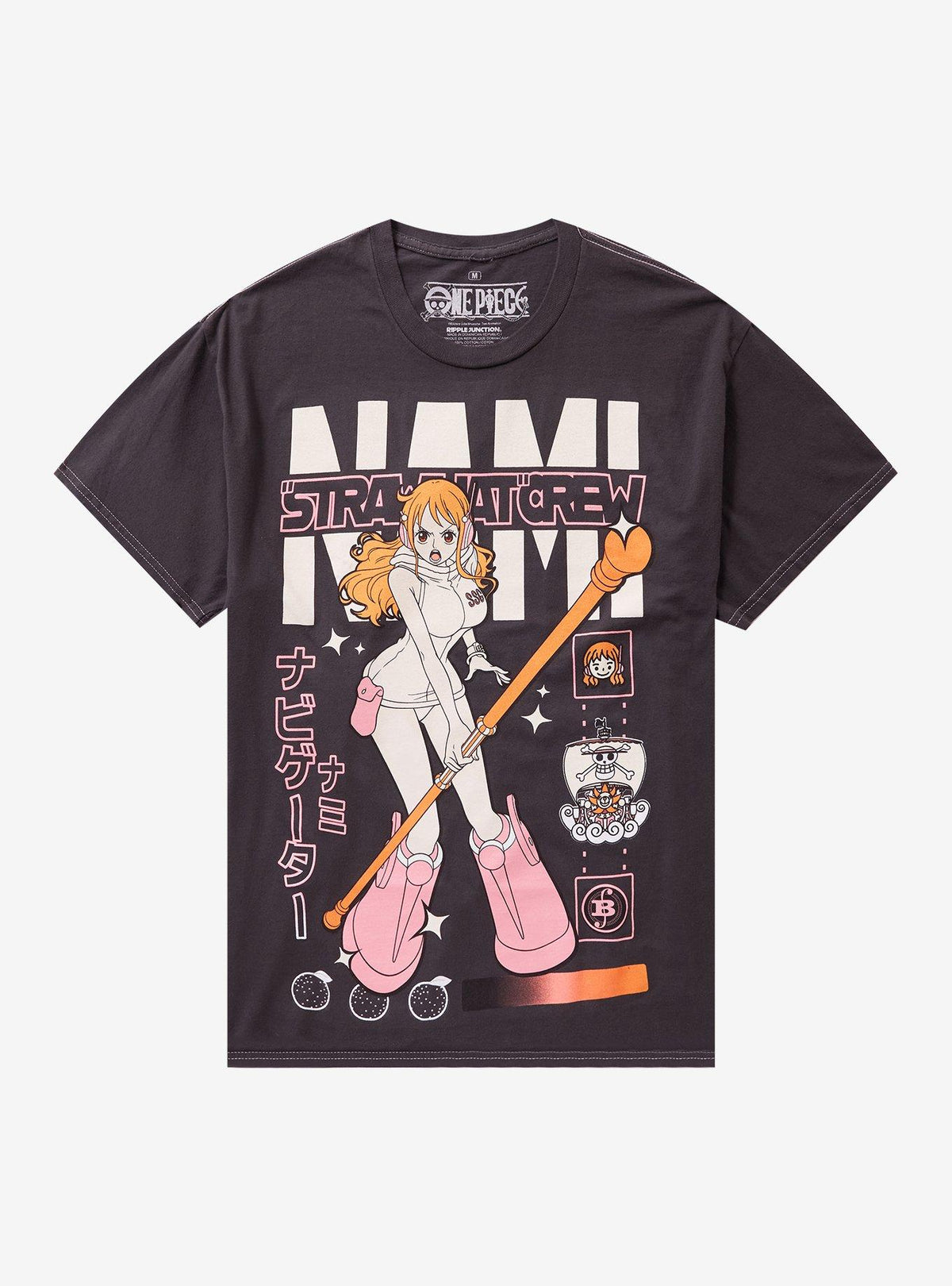 One Piece Nami Egghead Island T-Shirt | Premium Unisex T-Shirt, Trending Graphic Tee