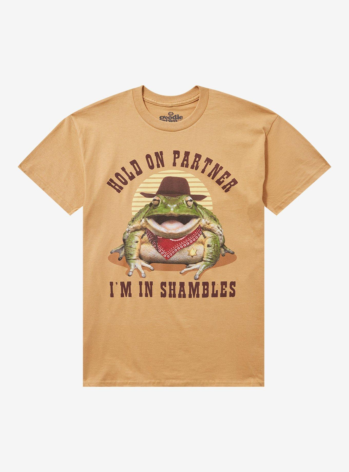 Frog In Shambles T-Shirt By Goodie Two Sleeves T-Shirt | Trending Design | Must-Have Style
