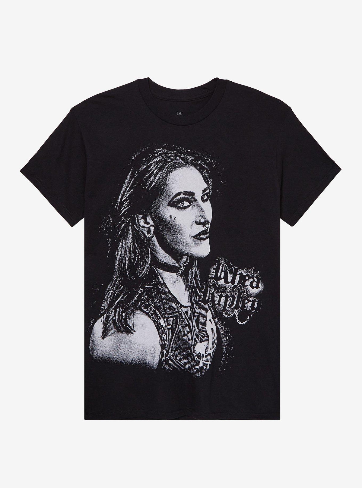 Wwe Rhea Ripley Portrait Two Sided T Shirt