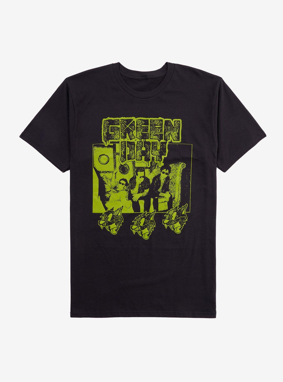 Green Day Tonal Group Photo T Shirt