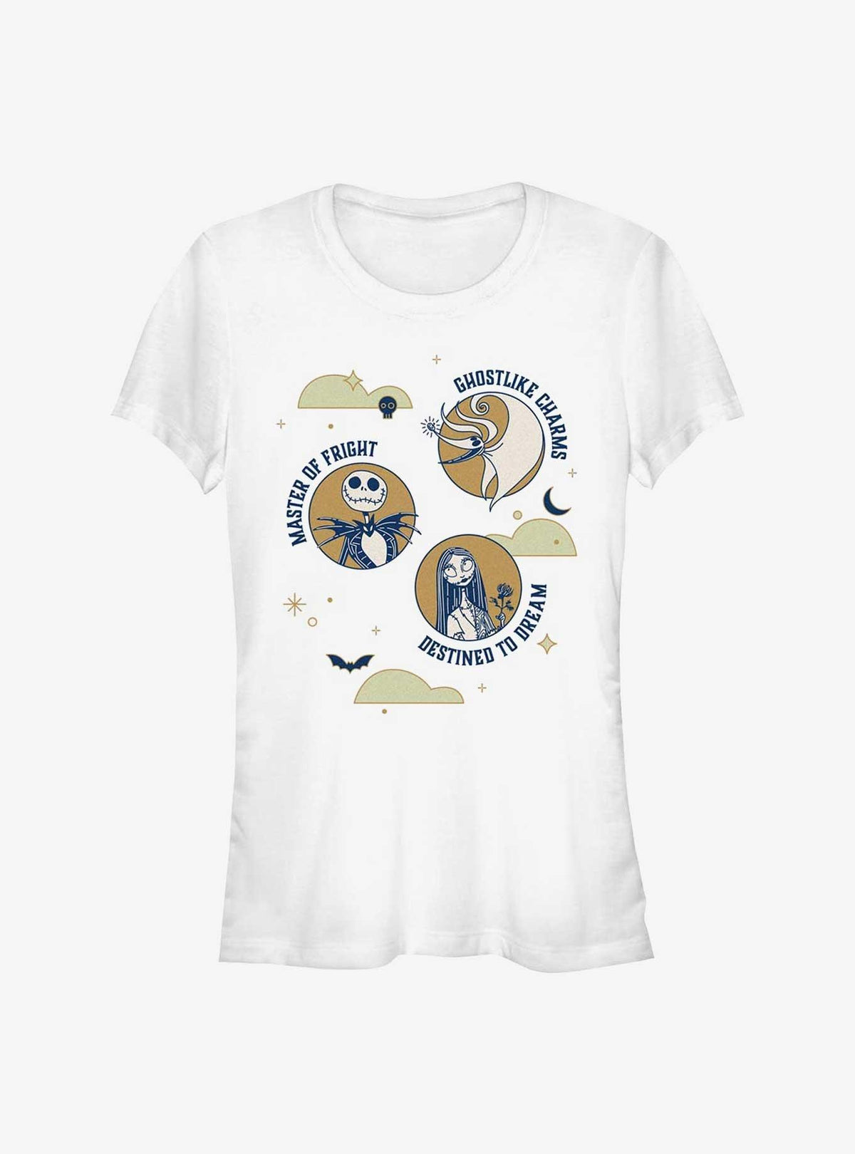 The Nightmare Before Christmas Ghostlike Zero Jack Sally Girls T-Shirt T-Shirt | High-Quality Print | Must-Have Style