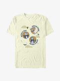 The Nightmare Before Christmas Ghostlike Zero, Jack & Sally T-Shirt
