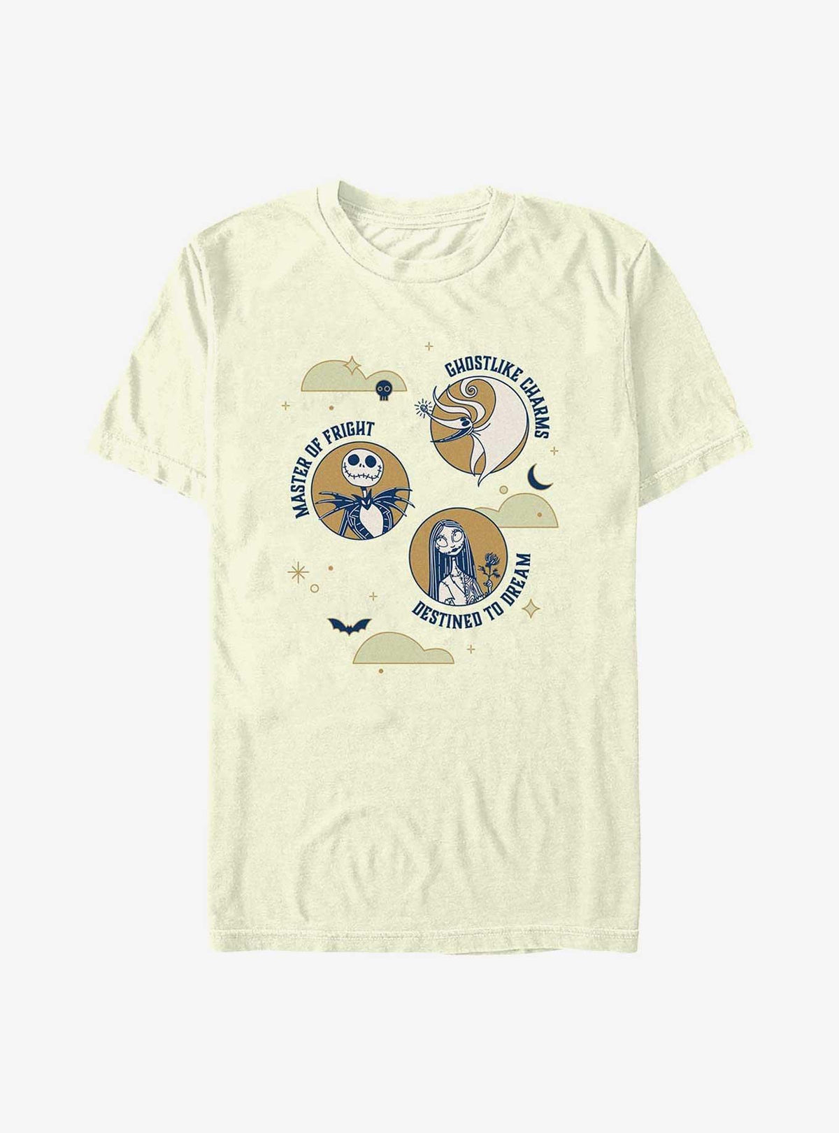 The Nightmare Before Christmas Ghostlike Zero, Jack & Sally T-Shirt