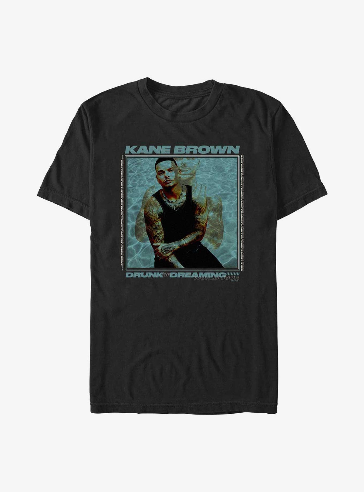 Kane Brown Drunk Or Dreaming World Tour T-Shirt