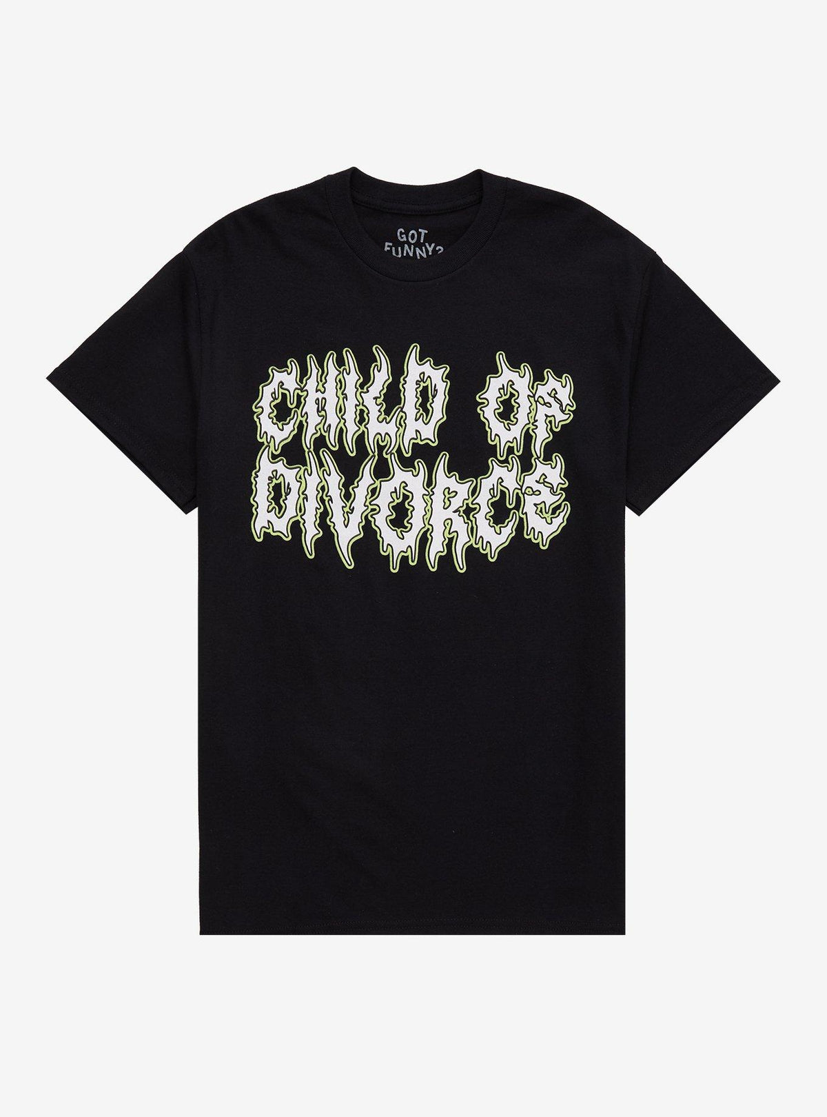 Child Of Divorce Metal TShirt By Got Funny Graphic Tee | Graphic Tee | Unisex Shirt | Comfortable Daily Wear