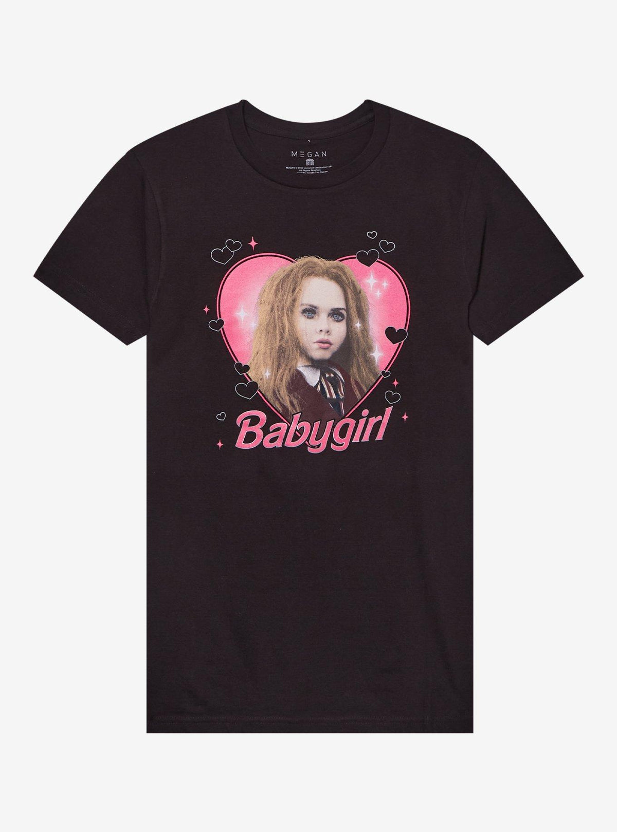 M3GAN Babygirl Heart Portrait Girls TShirt Graphic Tee | Graphic Tee | Unisex Shirt | Top Trending Fashion