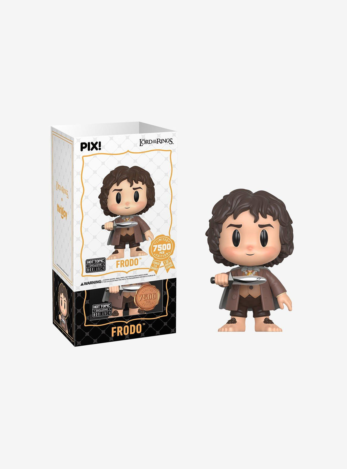 Thrilljoy The Lord Of The Rings Pix Frodo Collectible Figure Hot Topic BoxLunch Exclusive T-Shirt | Premium Graphic | Top Pick For Fans