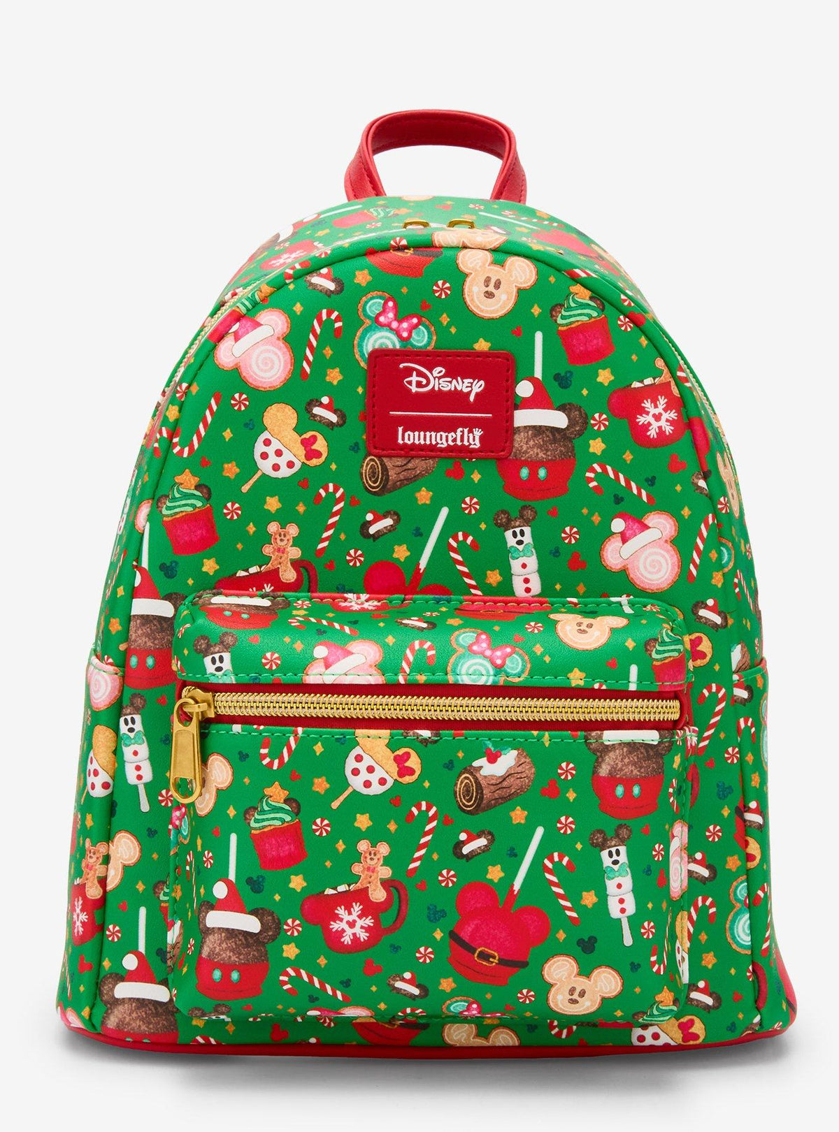 Loungefly Disney Mickey Mouse Holiday Treats Mini Backpack T-Shirt | Premium Graphic | Great Gift Idea