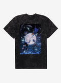 Sonic X Shadow Generations Dark Beginnings Full Moon Mineral Wash T-Shirt | Premium Unisex T-Shirt, Trending Graphic Tee