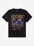 Arcane Caitlyn Vi Piltover Enforcers Dark Wash T Shirt