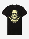 Rock Rebel Universal Monsters Frankenstein Glow In Dark T Shirt