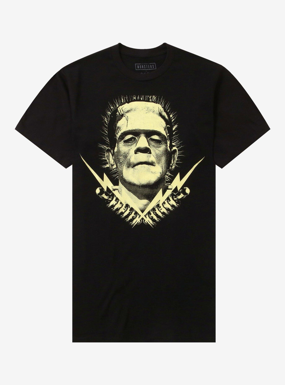 Rock Rebel Universal Monsters Frankenstein Glow In Dark T Shirt