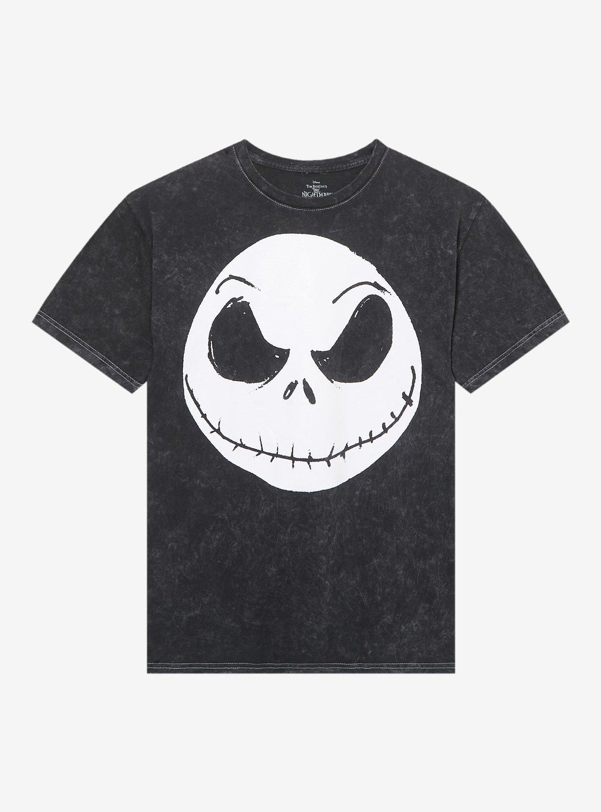 The Nightmare Before Christmas Jack Face Mineral Wash T-Shirt T-Shirt | High-Quality Print | Must-Have Style