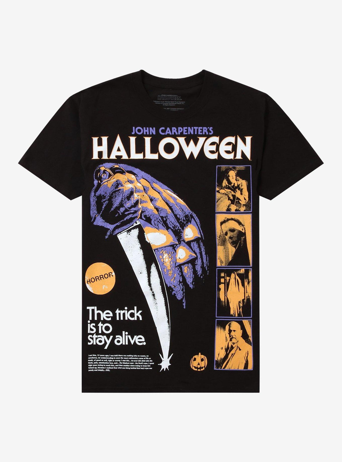 Halloween Stay Alive Tonal T Shirt