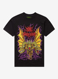 Ghost X Ghost Godzilla King Ghidorah Metal T Shirt