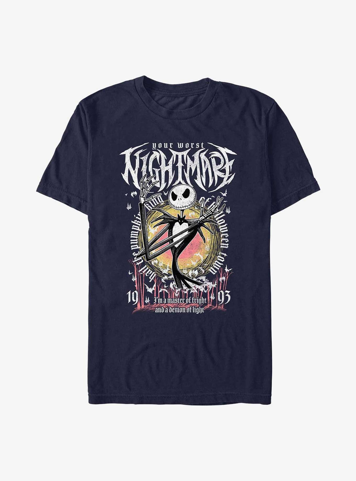 Disney The Nightmare Before Christmas Long Live Pumpkin King T-Shirt