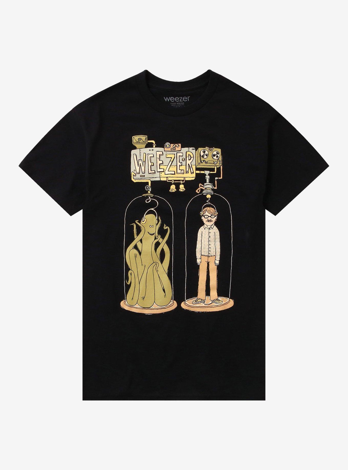 Weezer Alien Man T Shirt