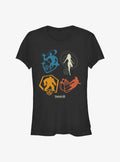 Marvel The Fantastic Four: First Steps Fantastic Icons Girls T-Shirt