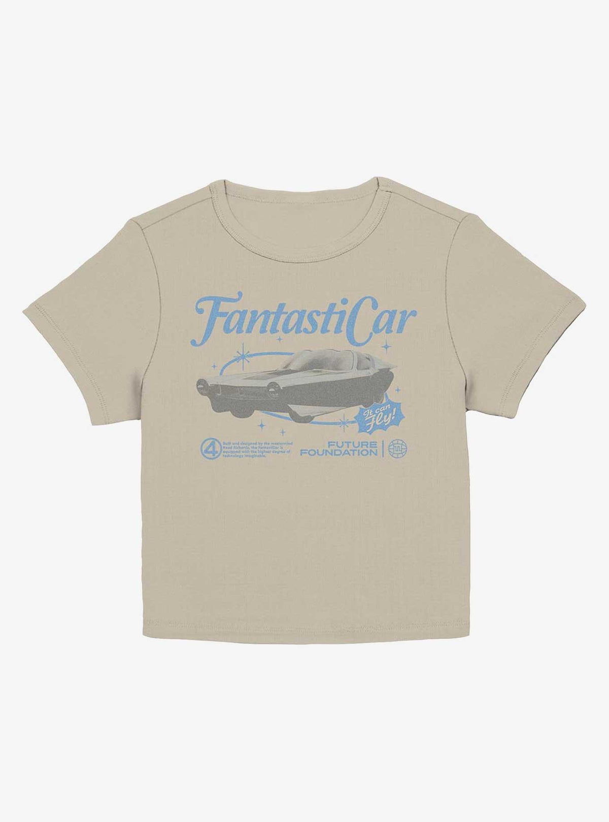 Marvel The Fantastic Four First Steps Fantastic Car Girls Baby T-Shirt Hot Topic Exclusive T-Shirt | Aesthetic Graphic | Perfect For Daily Wear