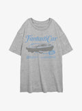 Marvel The Fantastic Four: First Steps Fantastic Car Girls Oversized T-Shirt Hot Topic Exclusive