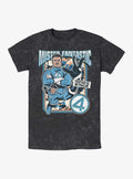 Marvel The Fantastic Four First Steps Mister Fantastic Reed Mineral Wash T-Shirt Hot Topic Exclusive T-Shirt | Viral Style | Perfect For Daily Wear