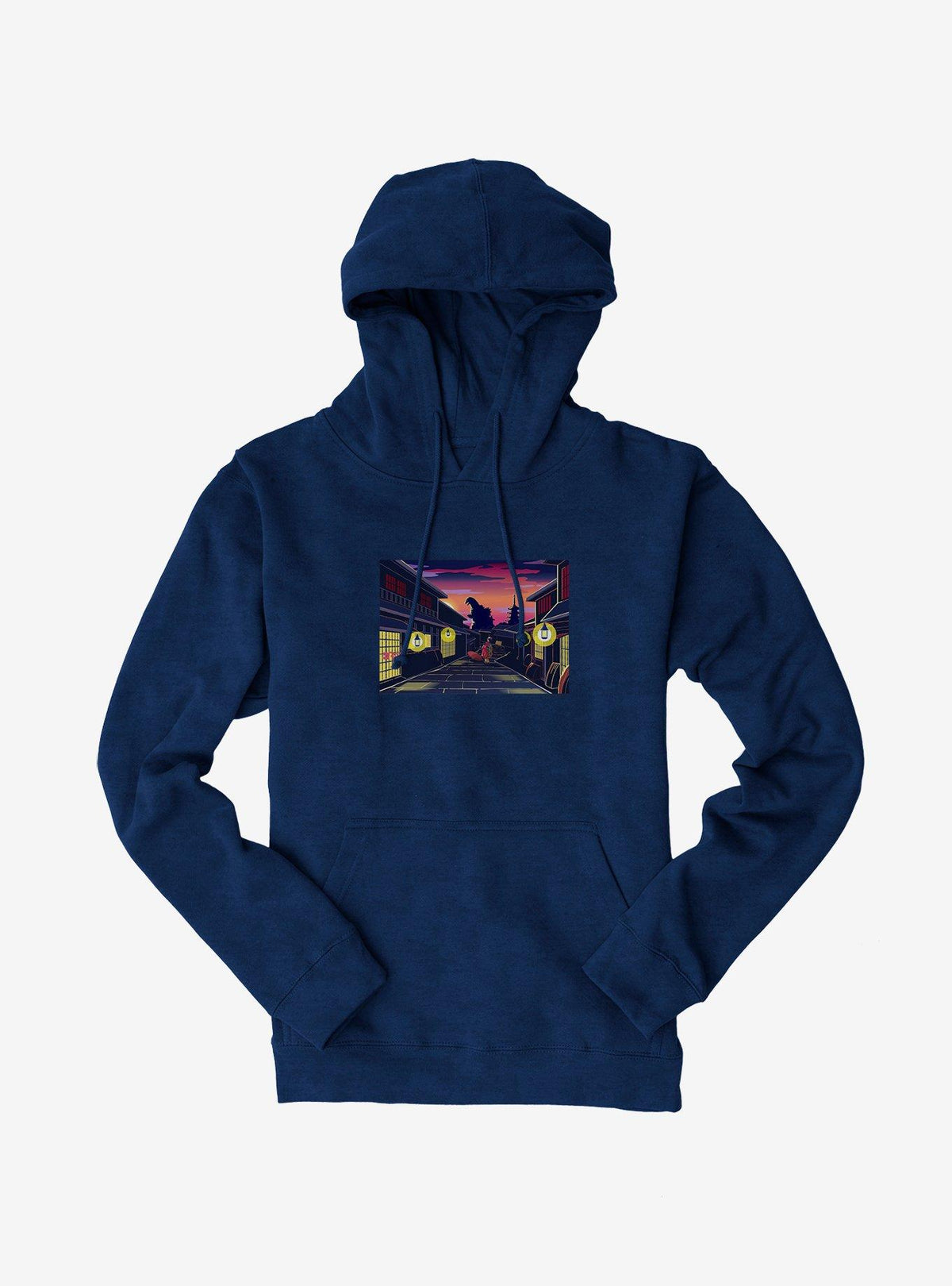 Godzilla Kabuki Sunset Hoodie