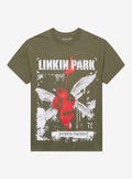 Linkin Park Hybrid Theory Tracklist Two Sided T Shirt