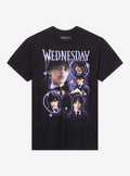 Wednesday Purple Collage T-Shirt