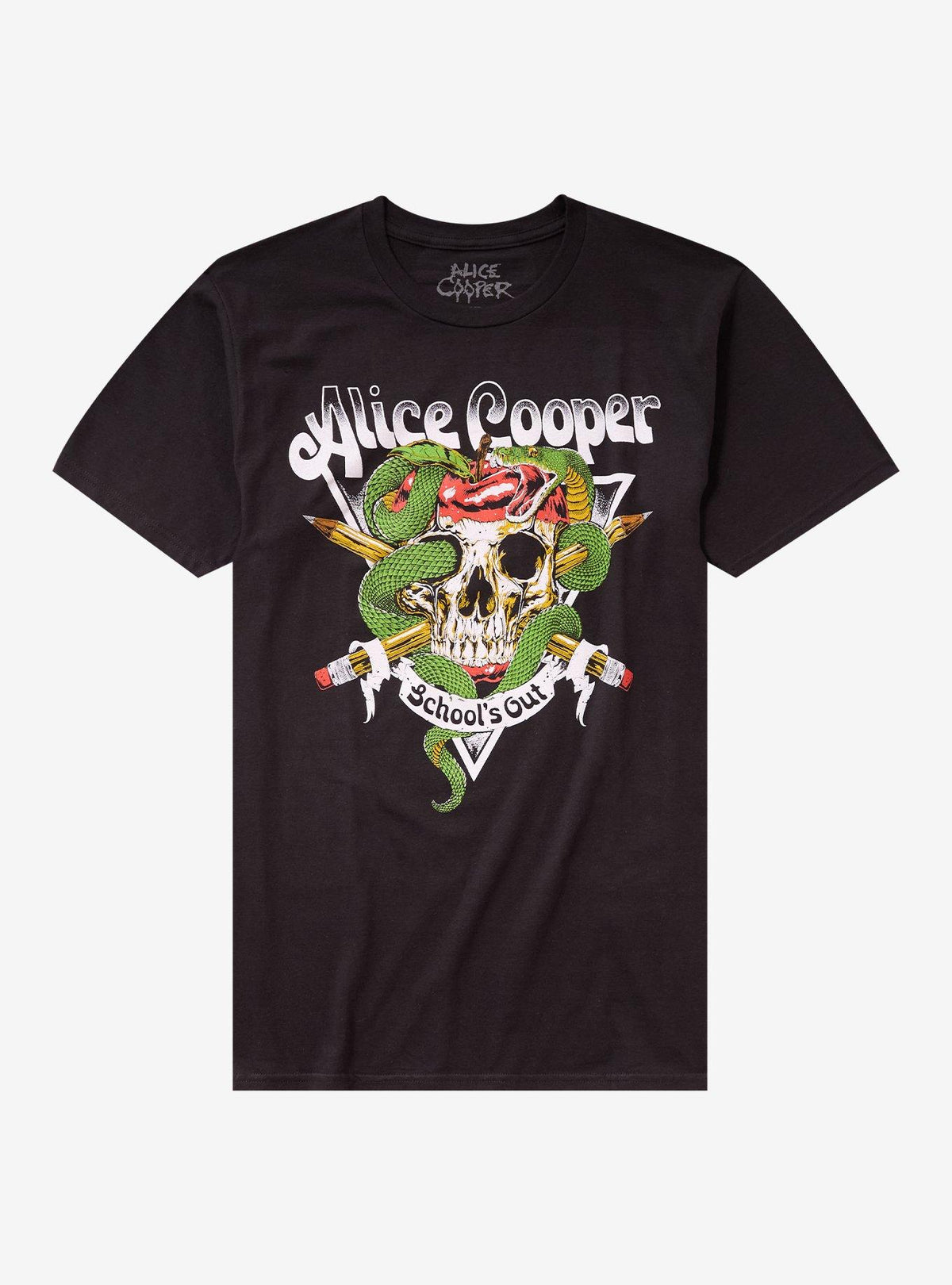 Alice Cooper Schools Out Snakes T Shirt