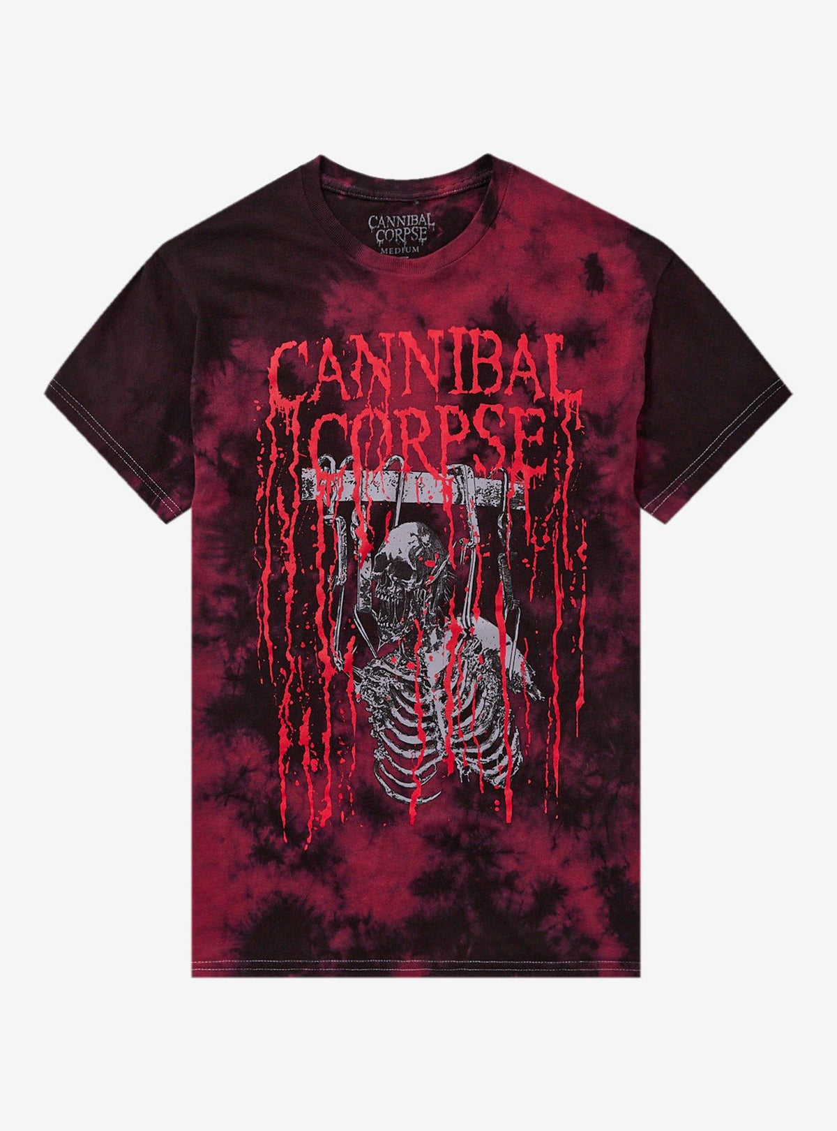 Cannibal Corpse Meat Hooks Cloud Wash T-Shirt