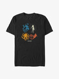 Marvel The Fantastic Four First Steps Fantastic Icons Big Tall T-Shirt T-Shirt | Aesthetic Graphic | High Demand Item