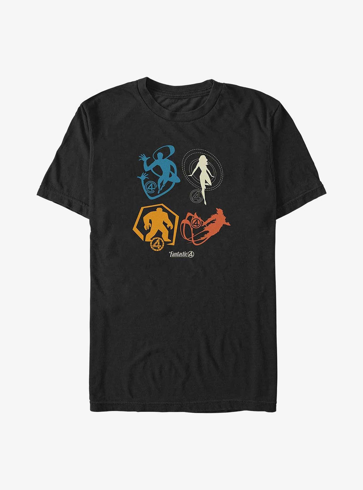 Marvel The Fantastic Four First Steps Fantastic Icons Big Tall T-Shirt T-Shirt | Aesthetic Graphic | High Demand Item