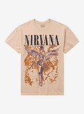 Nirvana In Utero Cream T Shirt