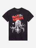 Iron Maiden Eddie Established 1975 Puff Paint T Shirt