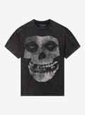 Misfits Fiend Skull Mineral Wash T Shirt