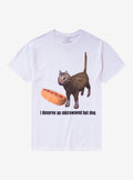 Cat Hotdog Meme T Shirt By Got Funny