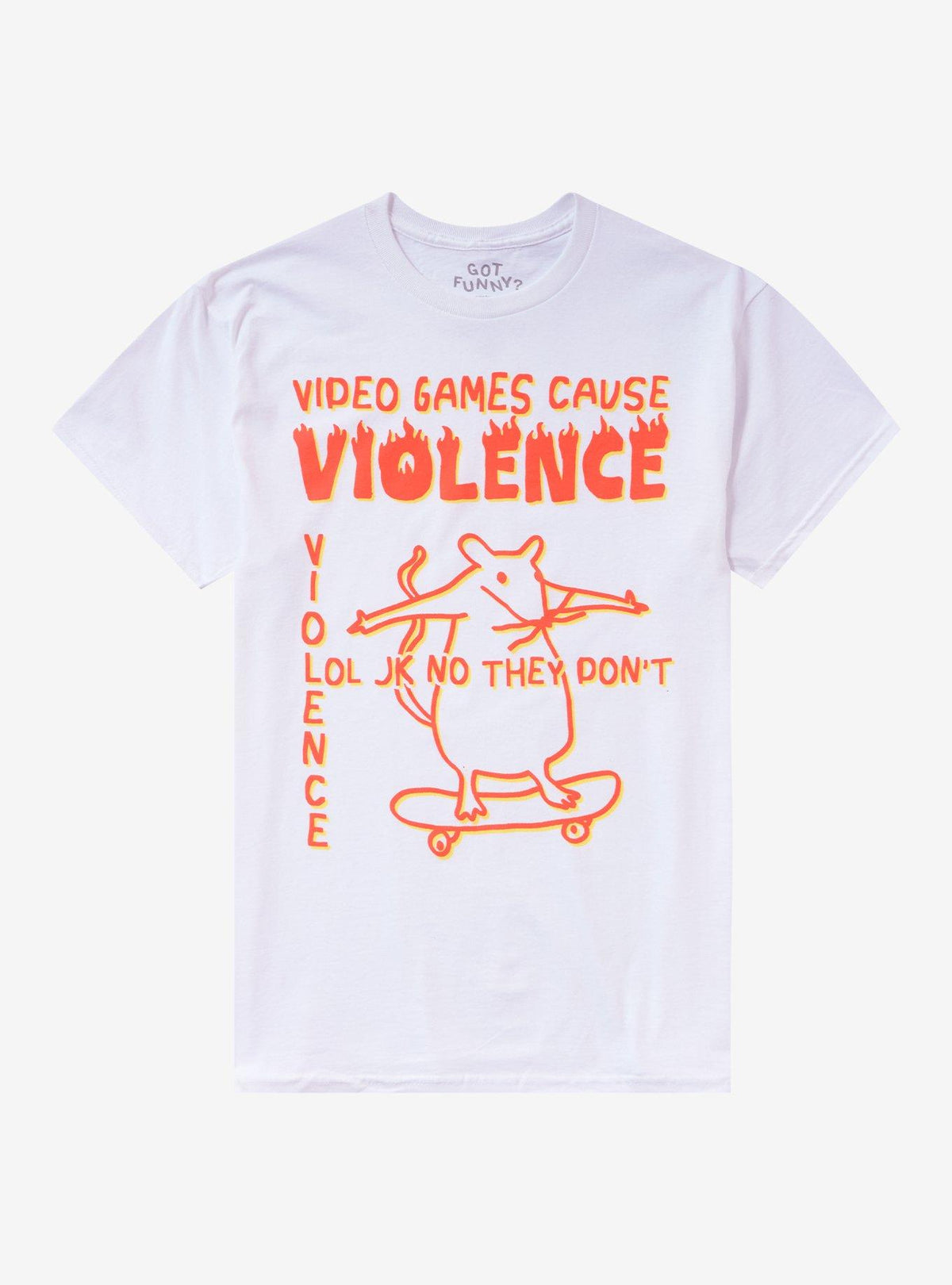 Video Game Violence Jk T Shirt By Got Funny
