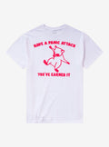 Panic Attack Raccoon T Shirt By Got Funny