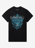 Evanescence Blue Roses T Shirt