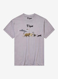 Flow Animal Crew Crossing T-Shirt T-Shirt | Top Trending Artwork | Great Gift Idea