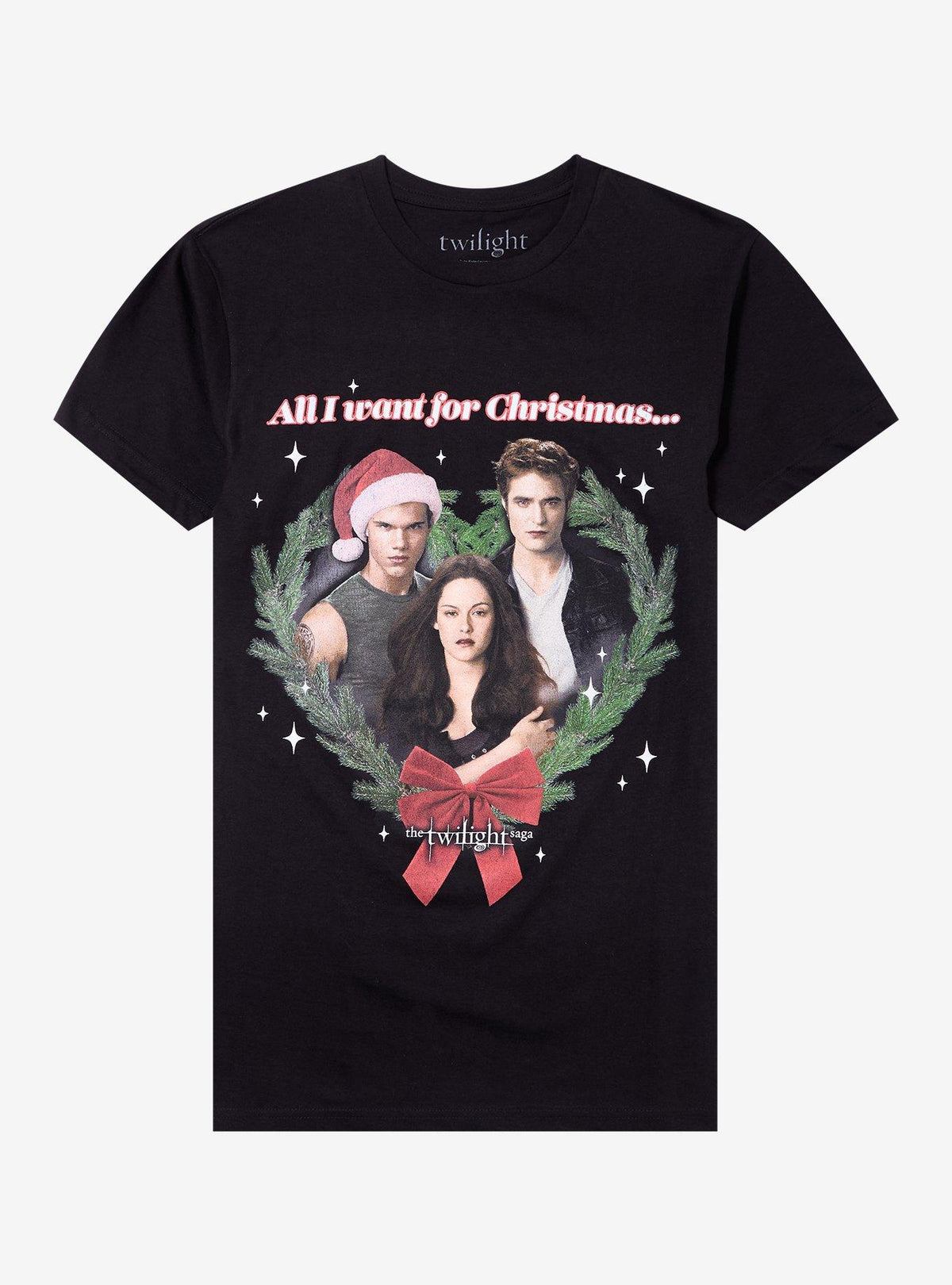 The Twilight Saga Christmas Trio T-Shirt T-Shirt | Premium Graphic | Top Pick For Fans